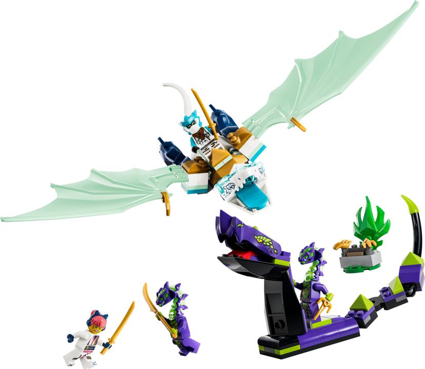 LEGO Zane's Ice Dragon Battle set 71865 - Ninjago theme