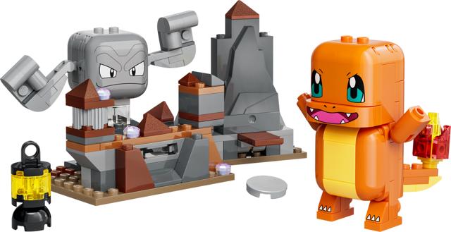 LEGO Charmander and Geodude's Cavern Clash set 72157