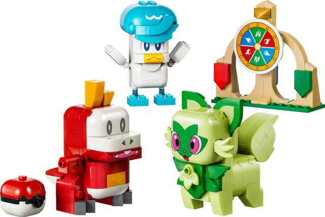 LEGO Sprigatito, Fuecoco and Quaxly Battle set 72158