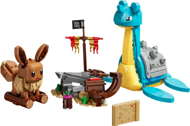 LEGO Eevee and Lapras's Treasure Hunt set 72162