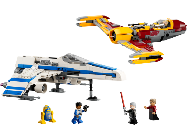 LEGO New Republic E-Wing vs. Shin Hati’s Starfighter set 75364