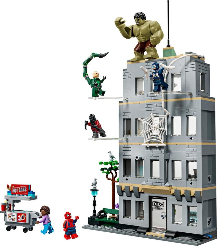 LEGO Spider-Man vs. Hulk Epic Clash set 76350 - Super Heroes Marvel theme