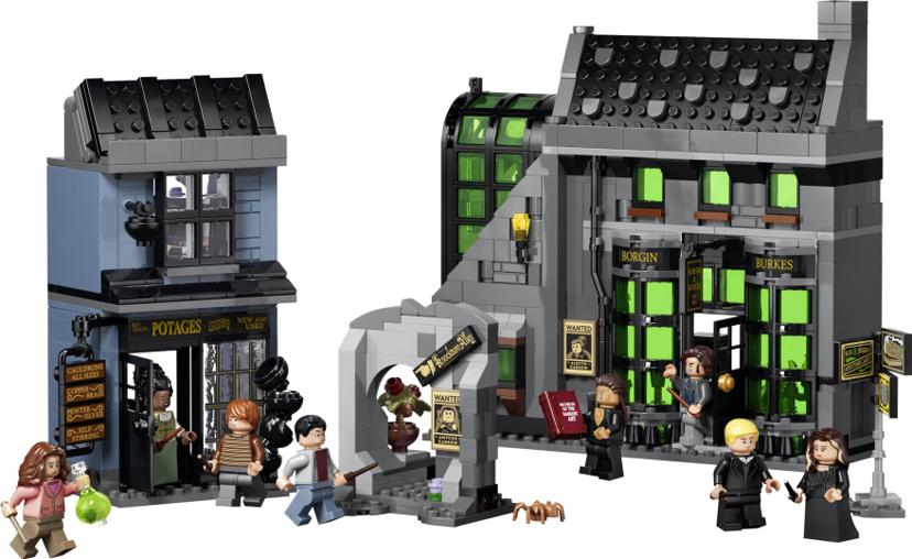 LEGO Knockturn Alley Wizarding Shops set 76471 - Harry Potter theme