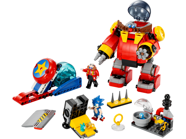 LEGO Sonic vs Dr Eggman's Death Egg Robot set 76993