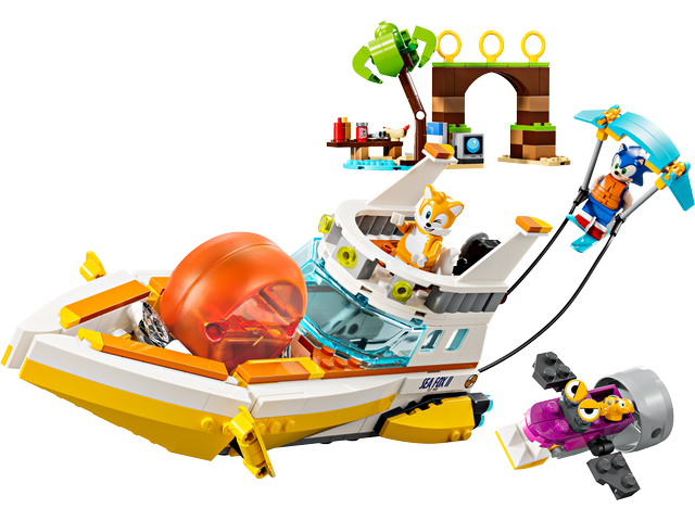 LEGO Tails' Adventure Boat set 76997